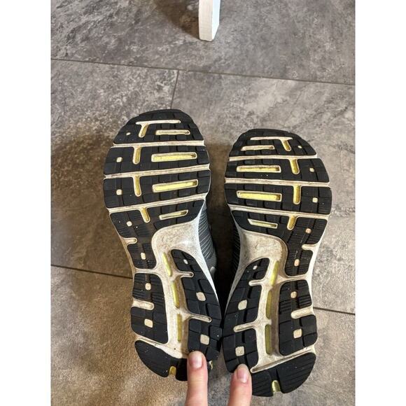 Nike Anodyneds Training Grey Yellow Running Shoes Size 7 Womens - Picture 5 of 7